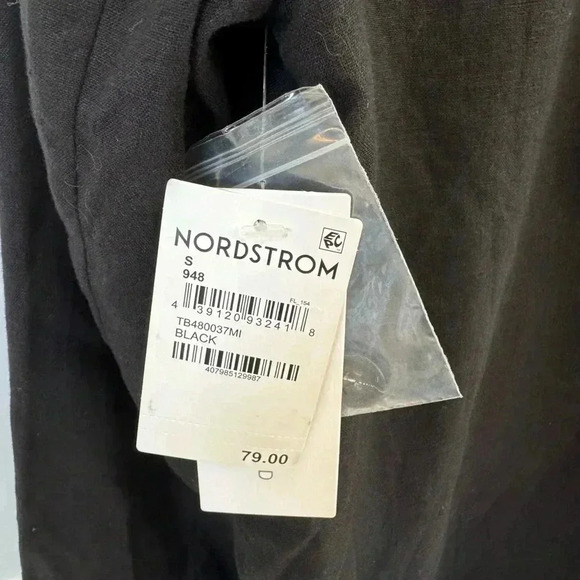 Treasure & Bond Linen Blend Blazer NWT, Black, Size Small - Picture 5 of 11